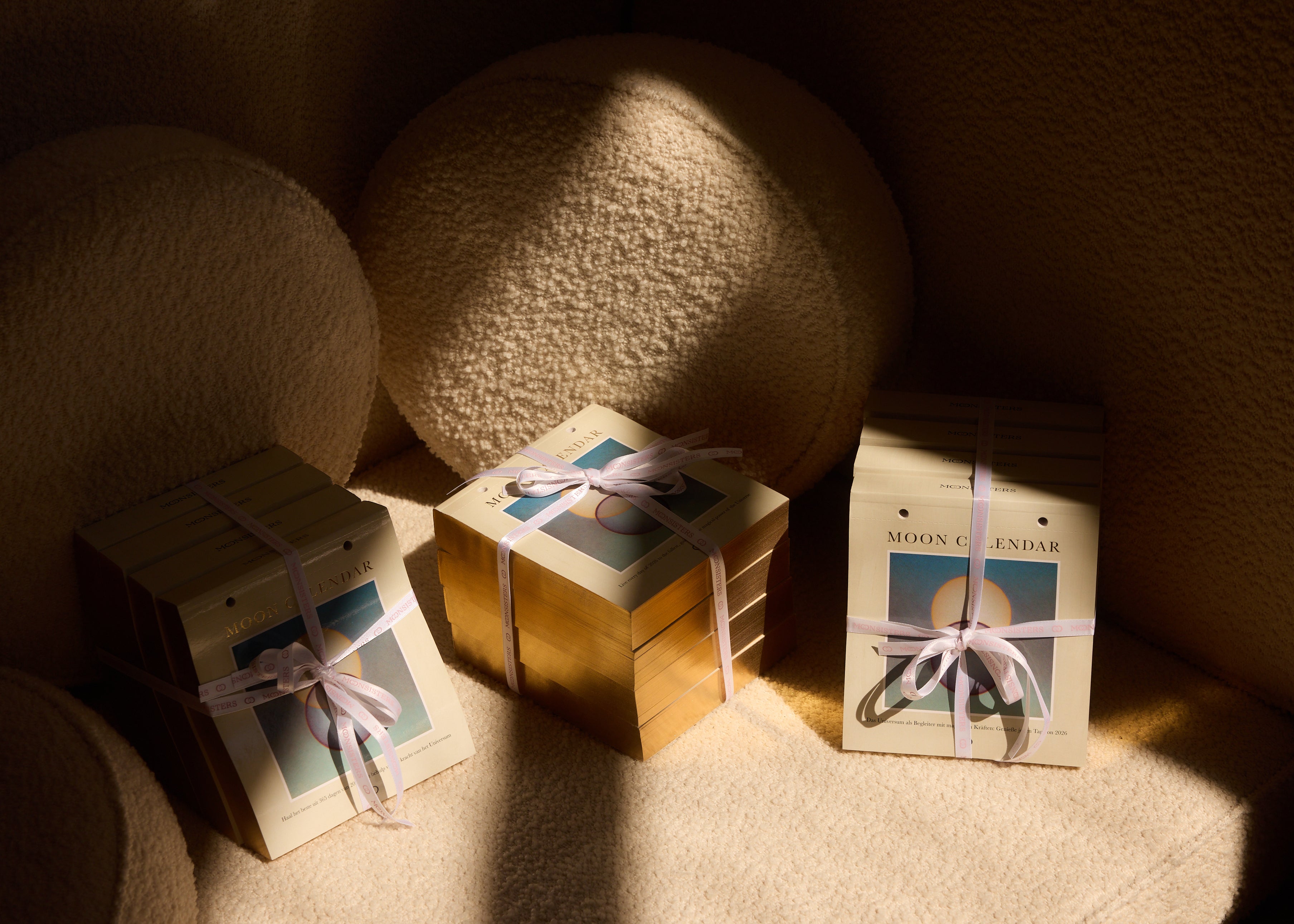 Package of 4 Moon Calendars 2026 English